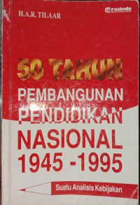Image of 50 Tahun Pembangunan Pendidikan Nasional 1945-1995